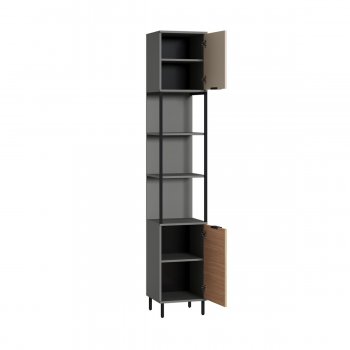 Стеллаж Марвэл 16.426 сер (Моби) в Нижних Сергах - nizhnie-sergi.mebel-e96.ru