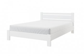 Кровать из массива Милс белый античный (БМ) в Нижних Сергах - nizhnie-sergi.mebel-e96.ru