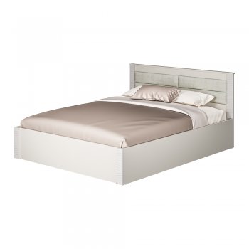 Кровать с подъемным механизмом Монако КР-16 Кашемир (БТС) в Нижних Сергах - nizhnie-sergi.mebel-e96.ru