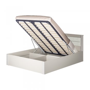 Кровать с подъемным механизмом Монако КР-16 Кашемир (БТС) в Нижних Сергах - nizhnie-sergi.mebel-e96.ru
