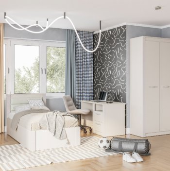 Спальный гарнитур Монако Кашемир (модульный) (БТС) в Нижних Сергах - nizhnie-sergi.mebel-e96.ru