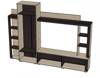 Стенка Монако (Лин) в Нижних Сергах - nizhnie-sergi.mebel-e96.ru