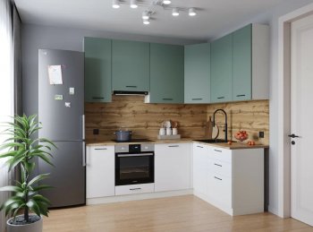 Угловой кухонный гарнитур Муссон 2200*1600 мм Sanvut в Нижних Сергах - nizhnie-sergi.mebel-e96.ru