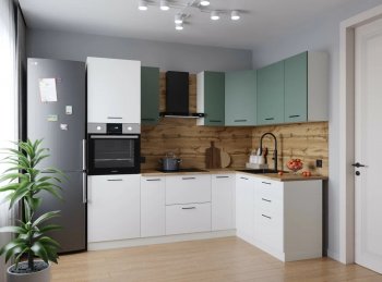 Угловой кухонный гарнитур Муссон 2400*1600 мм Sanvut в Нижних Сергах - nizhnie-sergi.mebel-e96.ru