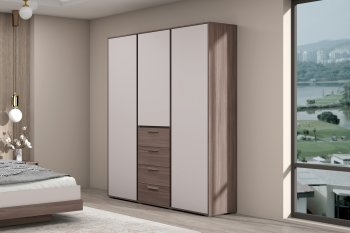 Спальный гарнитур Ника, модульный (Зарон) в Нижних Сергах - nizhnie-sergi.mebel-e96.ru
