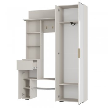 Прихожая Ницца ПР-04 Кашемир (БТС) в Нижних Сергах - nizhnie-sergi.mebel-e96.ru