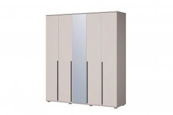 Шкаф 2000 мм Норден с зеркалом (Зарон) в Нижних Сергах - nizhnie-sergi.mebel-e96.ru