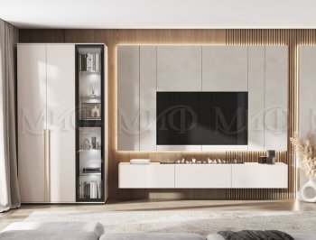 Стенка Норд кашемир (Миф) в Нижних Сергах - nizhnie-sergi.mebel-e96.ru