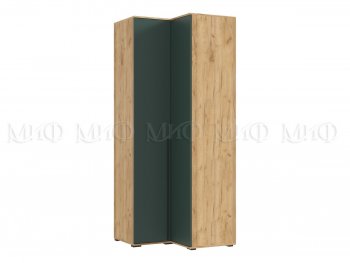 Шкаф угловой Норд крафт/изумруд (Миф) в Нижних Сергах - nizhnie-sergi.mebel-e96.ru