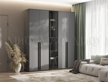 Шкаф Норд+ пенал со стеклом (Миф) в Нижних Сергах - nizhnie-sergi.mebel-e96.ru
