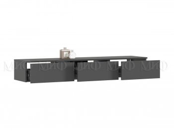 Стенка Норд-2 графит (Миф) в Нижних Сергах - nizhnie-sergi.mebel-e96.ru