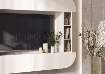 Стенка Норд (Зона ТВ), кашемир (Миф) в Нижних Сергах - nizhnie-sergi.mebel-e96.ru