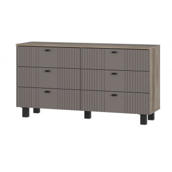 Комод Олива КМ-04 муссон софт (БТС) в Нижних Сергах - nizhnie-sergi.mebel-e96.ru