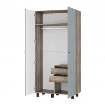 Стенка Олива комп.3 шарли бриз (БТС) в Нижних Сергах - nizhnie-sergi.mebel-e96.ru