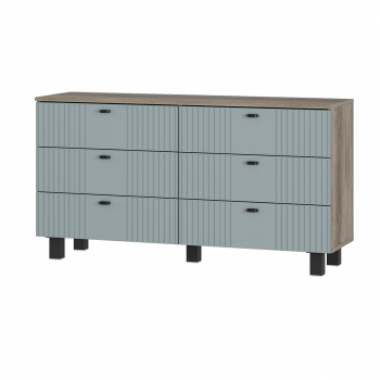 Комод Олива КМ-04 шарли бриз (БТС) в Нижних Сергах - nizhnie-sergi.mebel-e96.ru