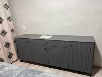 Комод Оливия графит софт (Миф) в Нижних Сергах - nizhnie-sergi.mebel-e96.ru