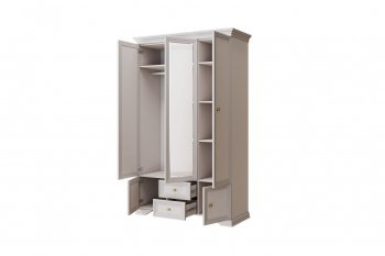 Шкаф распашной ШР 3 - 1 зеркало (БМ) в Нижних Сергах - nizhnie-sergi.mebel-e96.ru
