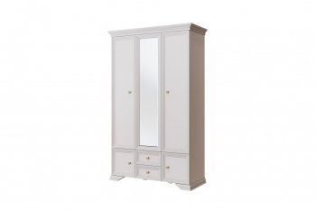 Шкаф распашной ШР 3 - 1 зеркало (БМ) в Нижних Сергах - nizhnie-sergi.mebel-e96.ru