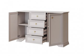 Комод 4 ящика, 2 двери Орландо (БМ) в Нижних Сергах - nizhnie-sergi.mebel-e96.ru