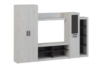 Стенка OSKAR4 сосна белая (Генезис) в Нижних Сергах - nizhnie-sergi.mebel-e96.ru