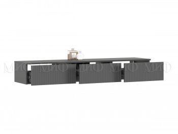 Стенка Оскар комп.2 графит (Миф) в Нижних Сергах - nizhnie-sergi.mebel-e96.ru