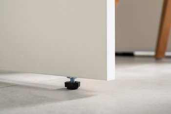 Стол письменный 12.159 Остин белый (Моби) в Нижних Сергах - nizhnie-sergi.mebel-e96.ru