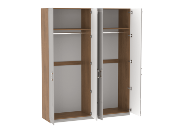 Шкаф 1800 мм 4-дверный Палермо (СБК) в Нижних Сергах - nizhnie-sergi.mebel-e96.ru