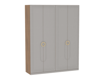 Шкаф 1800 мм 4-дверный Палермо (СБК) в Нижних Сергах - nizhnie-sergi.mebel-e96.ru