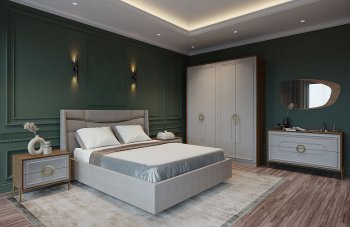 Спальный гарнитур Палермо модульный (СБК) в Нижних Сергах - nizhnie-sergi.mebel-e96.ru