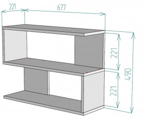 Полка S29 (Белый) в Нижних Сергах - nizhnie-sergi.mebel-e96.ru