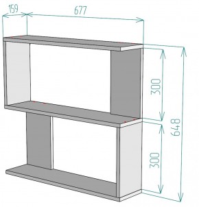 Полка S31 (Белый) в Нижних Сергах - nizhnie-sergi.mebel-e96.ru