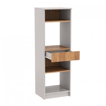 Стеллаж 89.20 Прайм (низкий с ящиком) (Олмеко) в Нижних Сергах - nizhnie-sergi.mebel-e96.ru