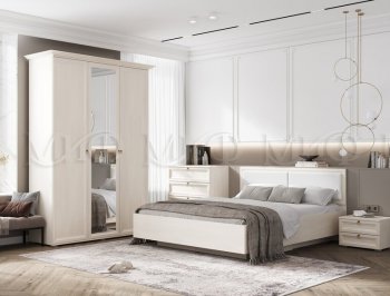 Спальный гарнитур Престиж 2 модульный (Миф) в Нижних Сергах - nizhnie-sergi.mebel-e96.ru