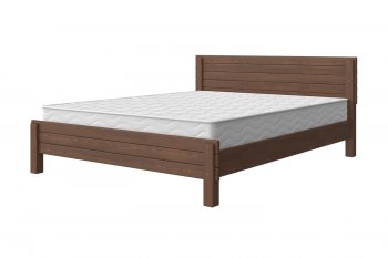 Кровать из массива Рейма дуб коньяк (БМ) в Нижних Сергах - nizhnie-sergi.mebel-e96.ru
