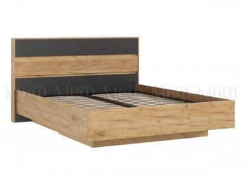 Кровать парящая Роджина крафт/графит (Миф) в Нижних Сергах - nizhnie-sergi.mebel-e96.ru