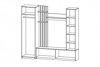 Стенка Рокси (Террикон) в Нижних Сергах - nizhnie-sergi.mebel-e96.ru