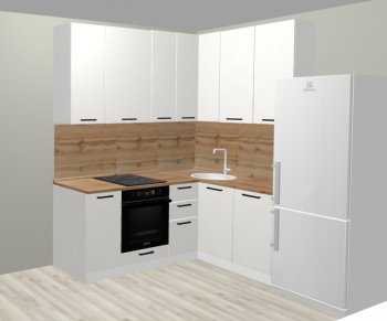 Кухонный гарнитур угловой 2000*1400 мм (Санвут) в Нижних Сергах - nizhnie-sergi.mebel-e96.ru