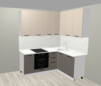 Кухонный гарнитур угловой 2000*1400 мм (Санвут) в Нижних Сергах - nizhnie-sergi.mebel-e96.ru