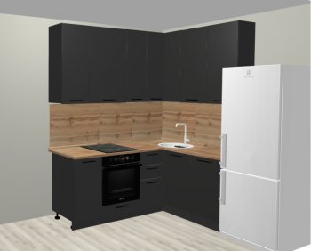 Кухонный гарнитур угловой 2000*1400 мм (Санвут) в Нижних Сергах - nizhnie-sergi.mebel-e96.ru