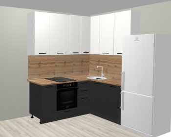 Кухонный гарнитур угловой 2000*1400 мм (Санвут) в Нижних Сергах - nizhnie-sergi.mebel-e96.ru