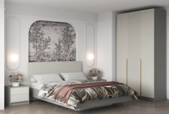 Спальный гарнитур СЕлена модульный (Стиль) в Нижних Сергах - nizhnie-sergi.mebel-e96.ru