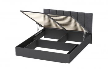 Кровать с подъемным механизмом Шарм (арт.031М1) Антрацит (Диал) в Нижних Сергах - nizhnie-sergi.mebel-e96.ru