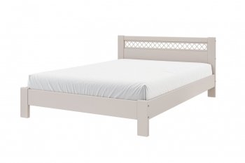 Кровать из массива Шейла льняной (БМ) в Нижних Сергах - nizhnie-sergi.mebel-e96.ru