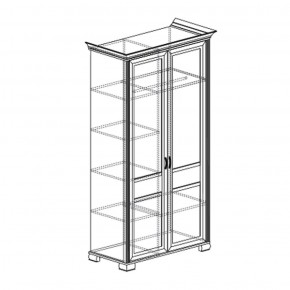 Шкаф 2-дверный Флора 901 (Яна) в Нижних Сергах - nizhnie-sergi.mebel-e96.ru