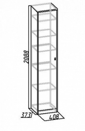 Шкаф для белья Комфорт 7 в Нижних Сергах - nizhnie-sergi.mebel-e96.ru