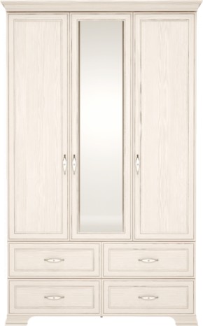 Шкаф для одежды с зеркалом 3-х дв Венеция 1 бодега в Нижних Сергах - nizhnie-sergi.mebel-e96.ru