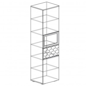 Шкаф многоцелевой Дели 61 (Яна) в Нижних Сергах - nizhnie-sergi.mebel-e96.ru