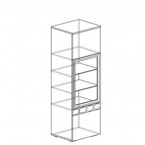 Шкаф многоцелевой Дели 63 (Яна) в Нижних Сергах - nizhnie-sergi.mebel-e96.ru