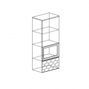 Шкаф многоцелевой Дели 64 (Яна) в Нижних Сергах - nizhnie-sergi.mebel-e96.ru