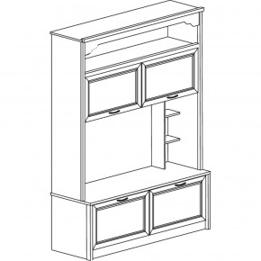 Шкаф под ТВ Флоренция 664 (Яна) в Нижних Сергах - nizhnie-sergi.mebel-e96.ru